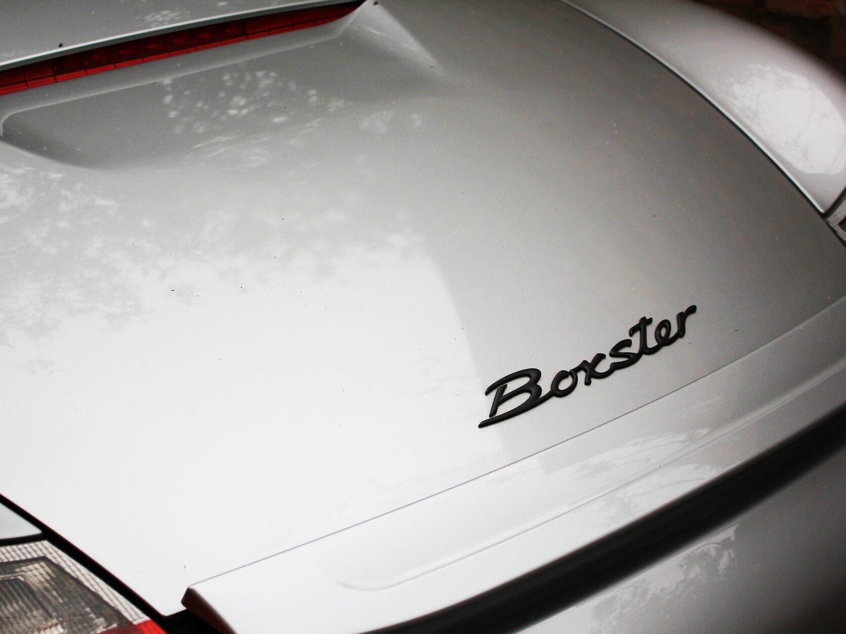Porsche Boxster 986 musta logo