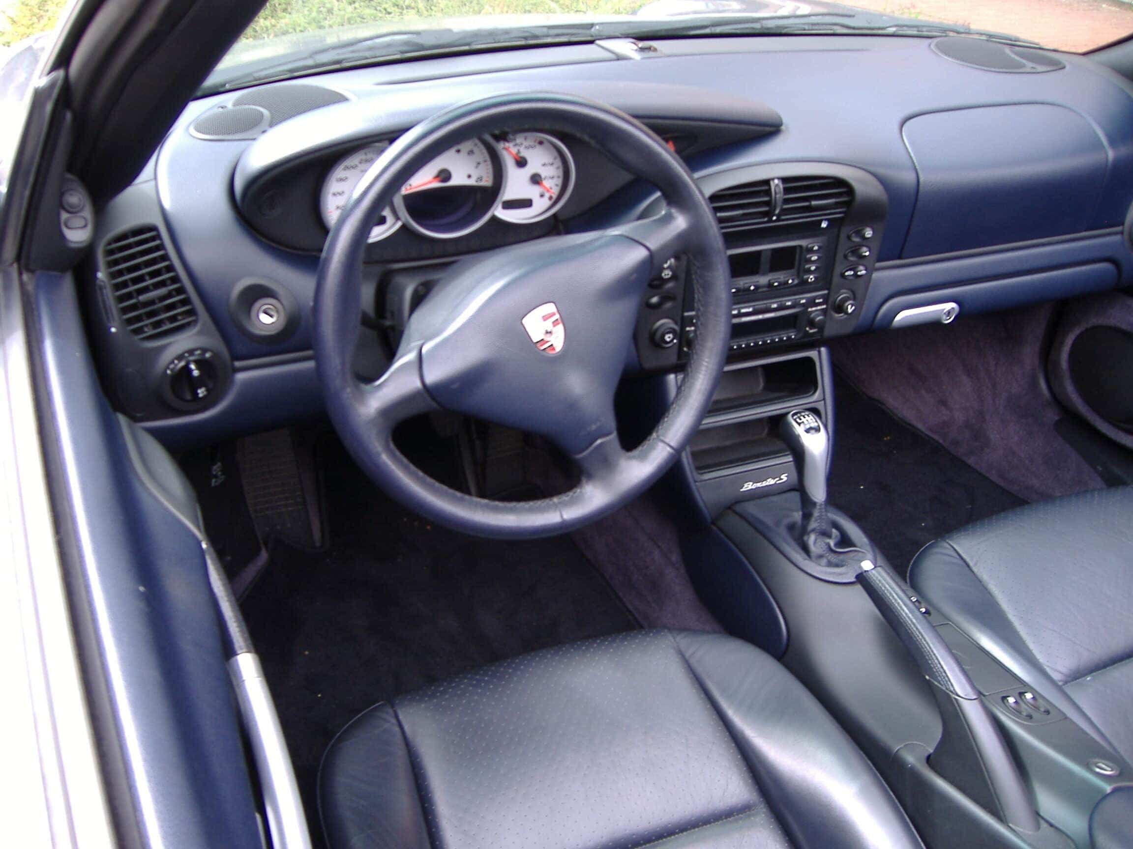 Porsche 986 Boxster S 3.2 Facelift interior