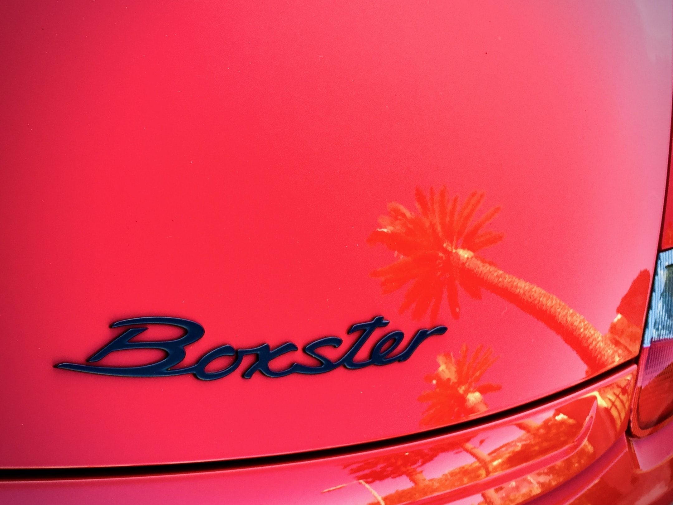 Boxster 986 black emblem