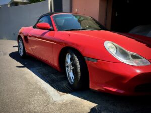 Boxster parkissa
