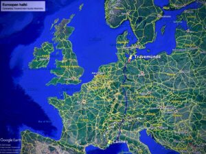 Autolla Euroopan halki